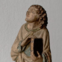 Brandenburgisch? - Evangelist - um 1420 - Sandstein, neu...