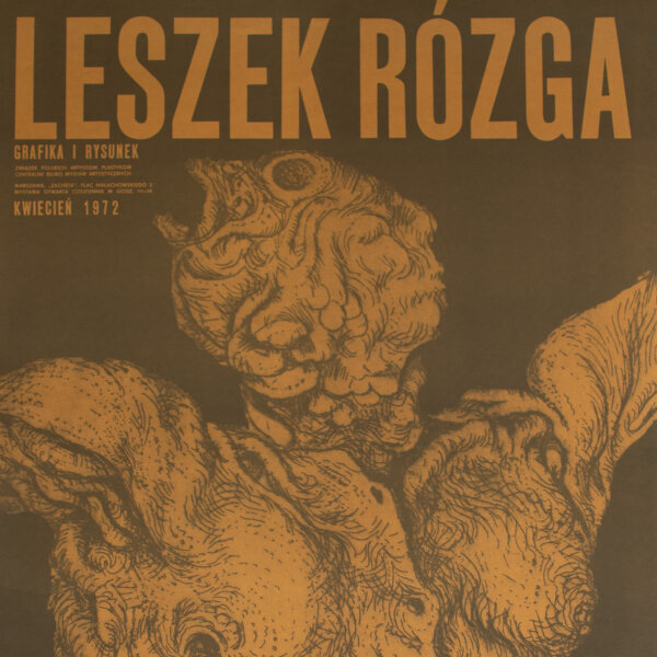 Leszek Rózga - Lezsek Rózga grafika rysunek Warszawa (Plakat) - 1972 - Farboffsetlithografie