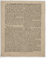 Unbekannt - Flugblatt zur Wahl der Volksvertretung im deutschen Bund - vor Mai 1848