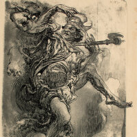 Heinrich Kley - König und Dämon - frühes...